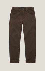 Charisma Relaxed Straight Pants in Oak Twill