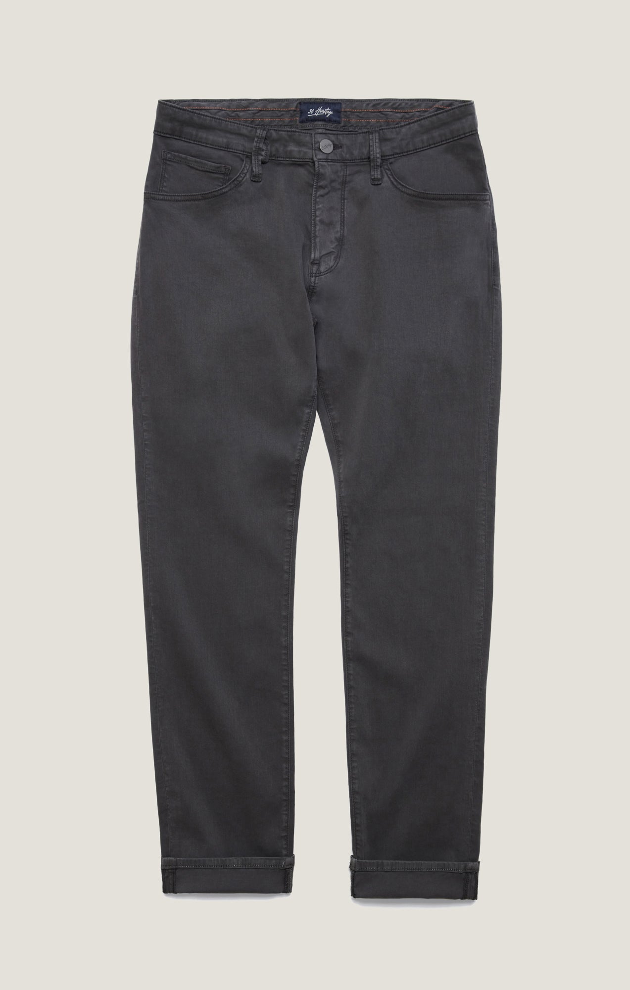 Charisma Relaxed Straight Pants in Ash Twill