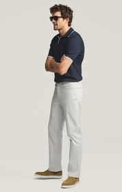 Charisma Relaxed Straight Pants in Stone Twill