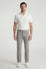 Charisma Relaxed Straight Pants In Pewter Cloud Luxe