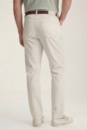 Charisma Relaxed Straight Pants In Bone Coolmax