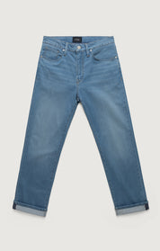 Charisma Relaxed Straight Jeans In Light Brushed Soft