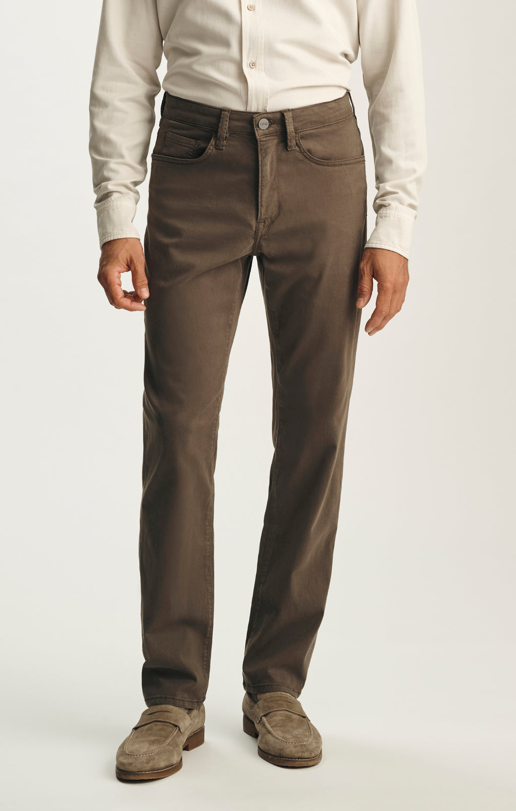 Charisma Relaxed Straight Pants in Hardwood Twill