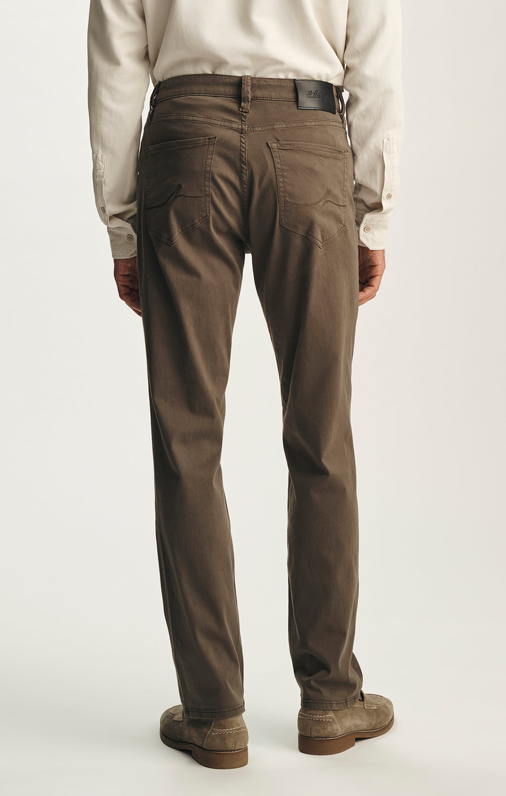 Charisma Relaxed Straight Pants in Hardwood Twill