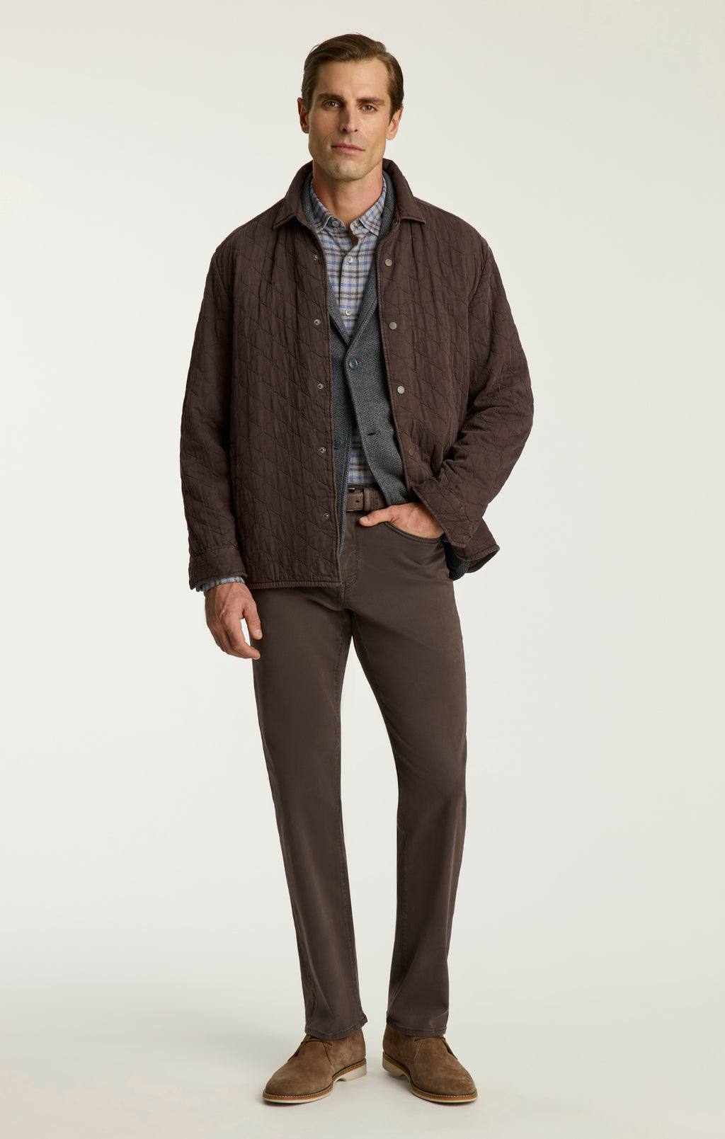 Charisma Relaxed Straight Pants in Bitter Twill