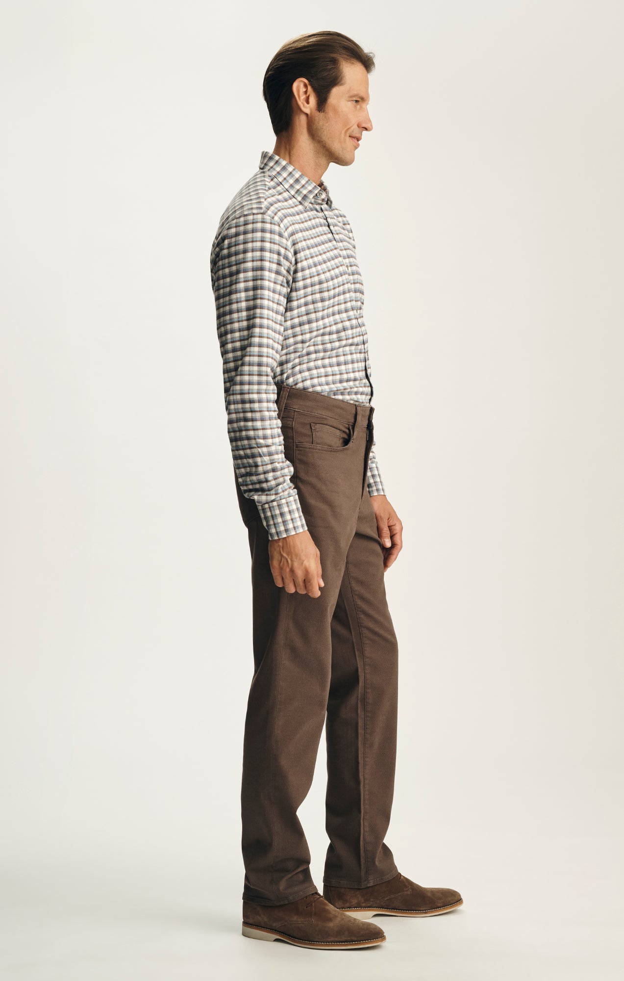 Charisma Relaxed Straight Pants in Chai CoolMax