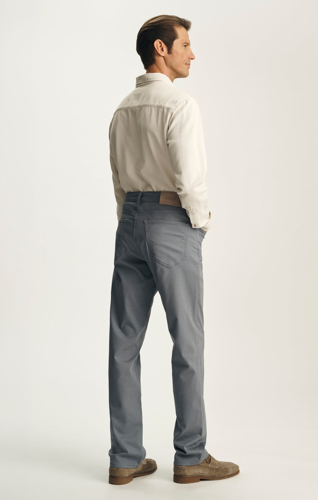 Charisma Relaxed Straight Pants in Freeze CoolMax