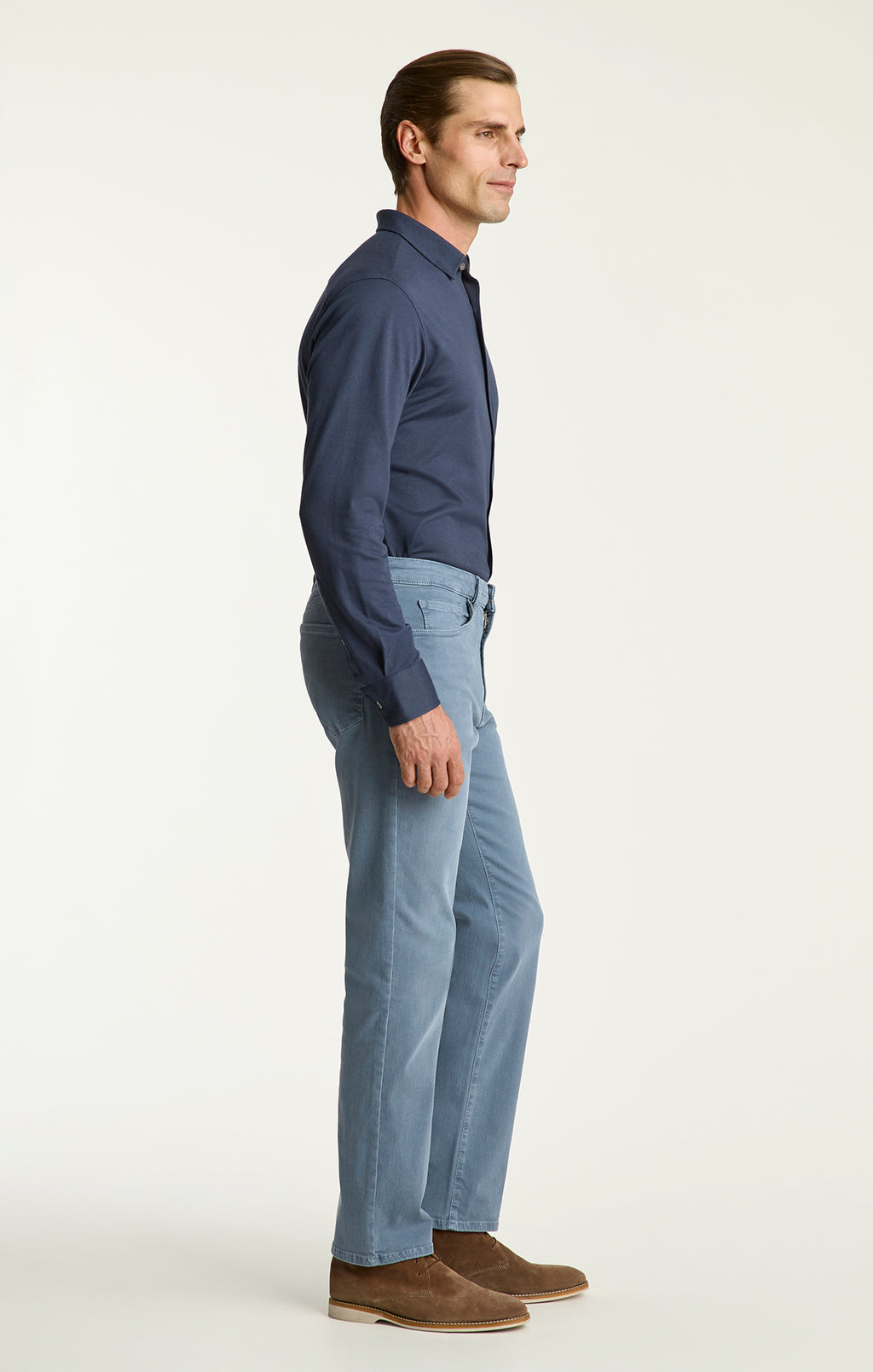 Charisma Relaxed Straight Pants in Stone Urban