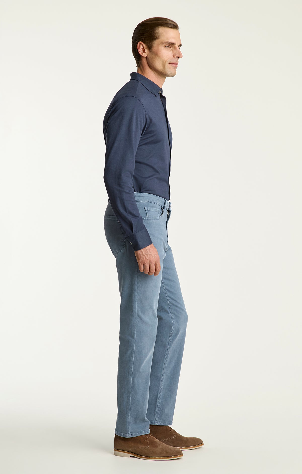 Charisma Relaxed Straight Pants in Stone Urban