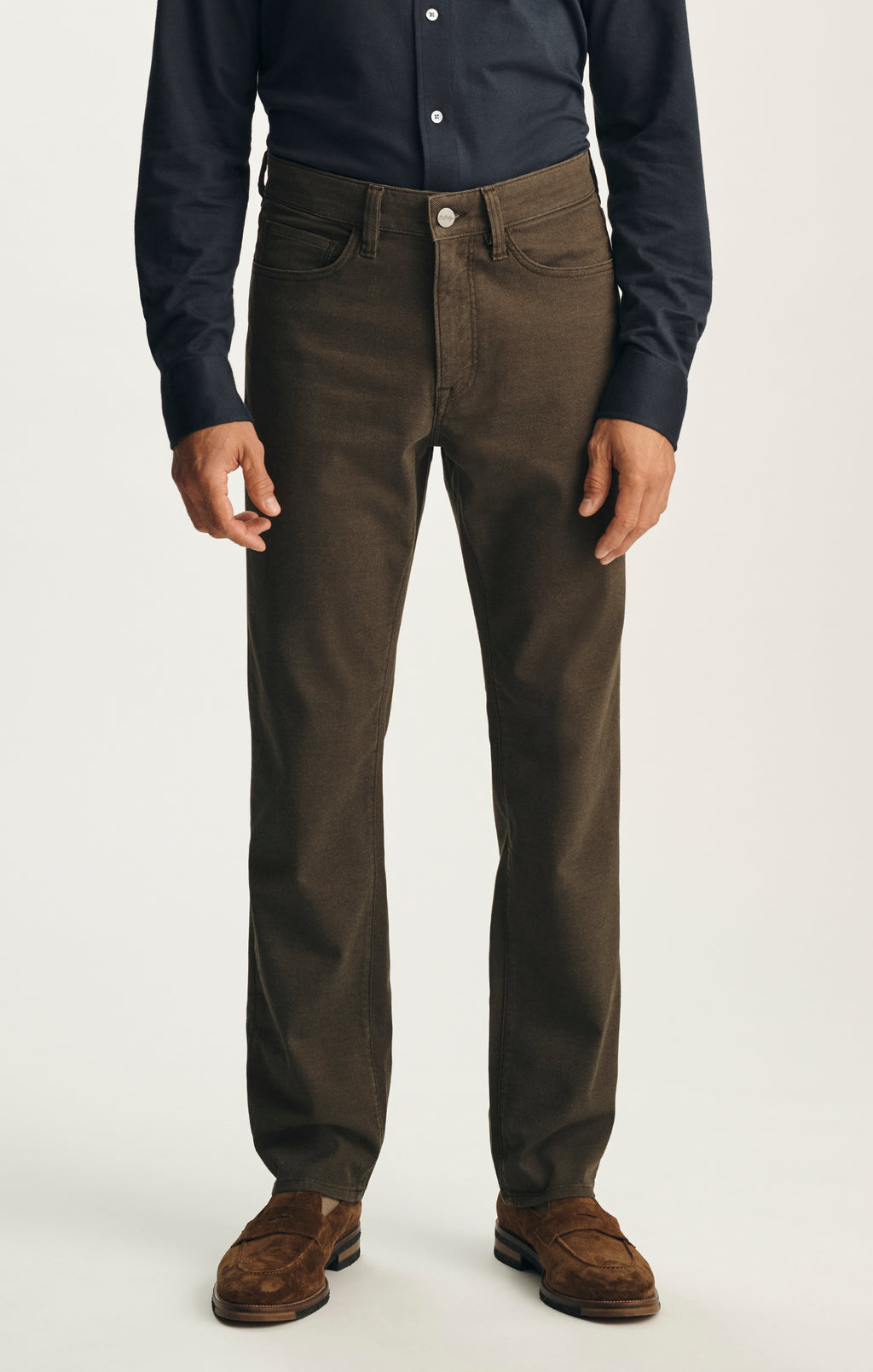 Charisma Relaxed Straight Pants in Cactus CoolMax