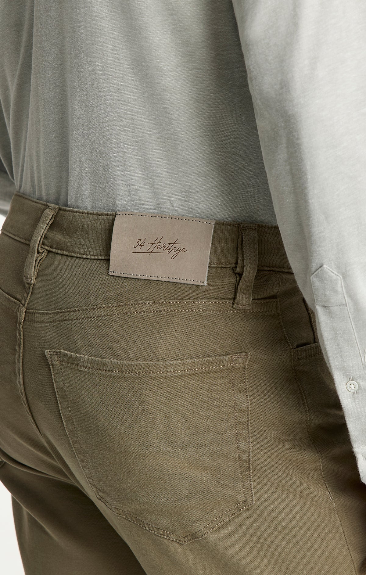 Charisma Relaxed Straight Pants in Mercury Cloud Luxe