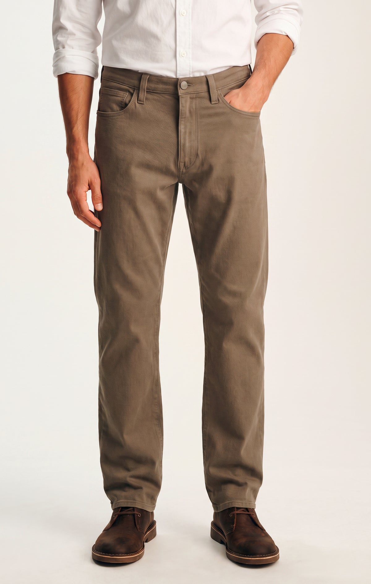 Charisma Relaxed Straight Pants in Mercury Cloud Luxe