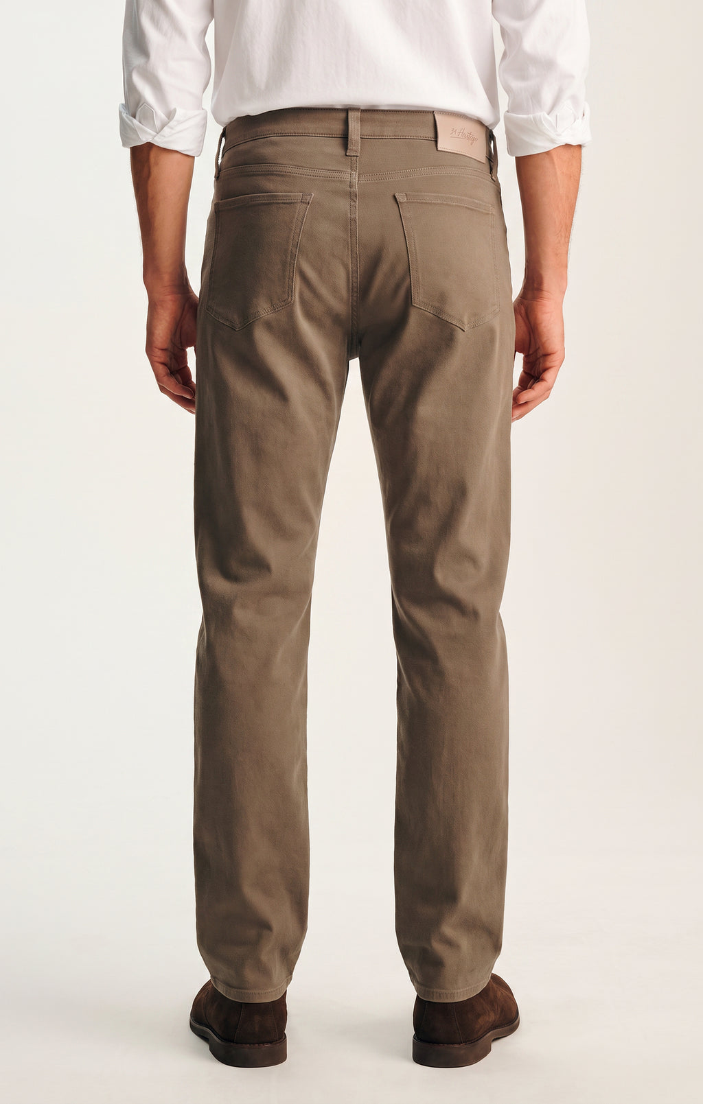 Charisma Relaxed Straight Pants in Mercury Cloud Luxe