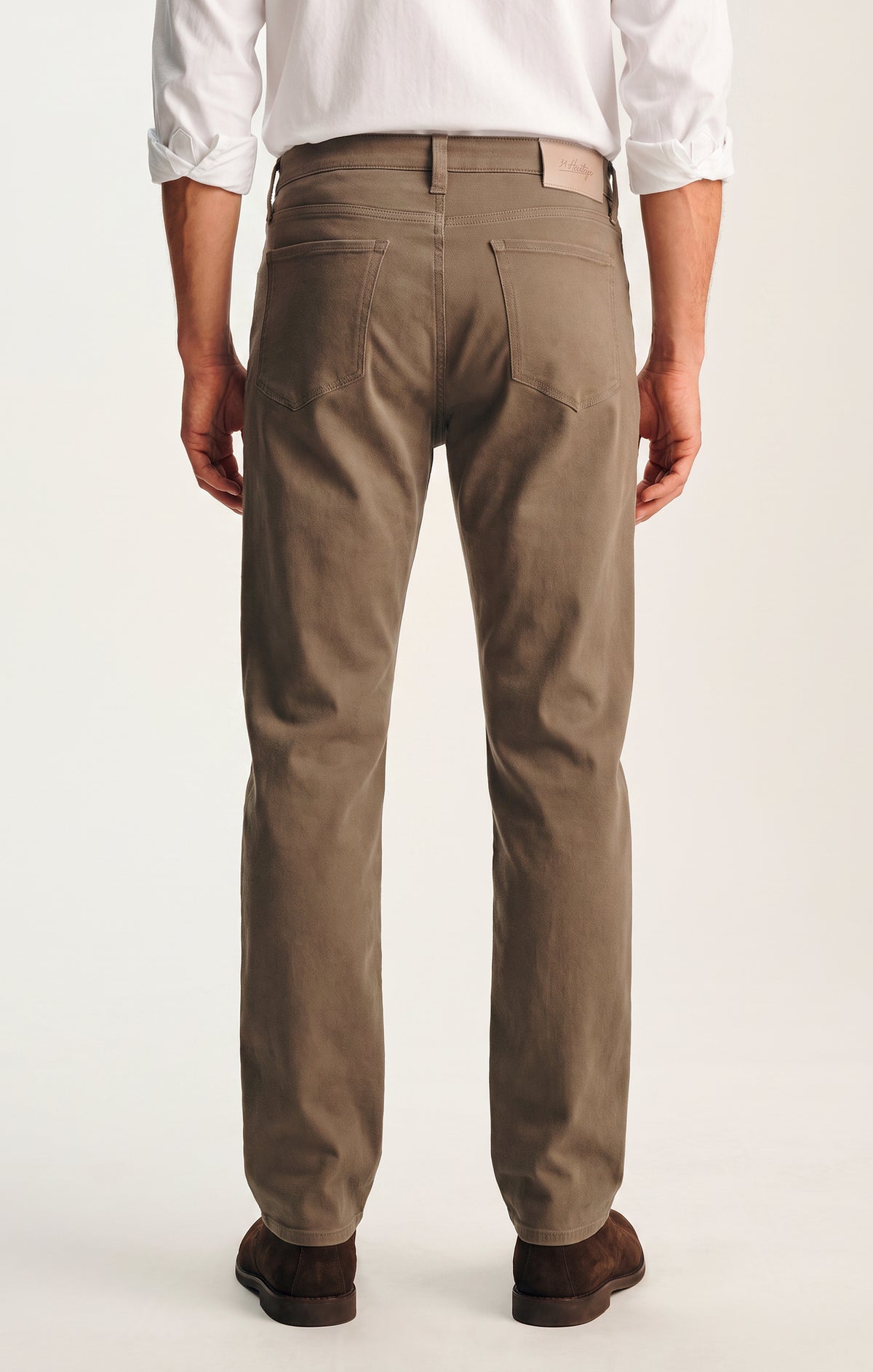 Charisma Relaxed Straight Pants in Mercury Cloud Luxe