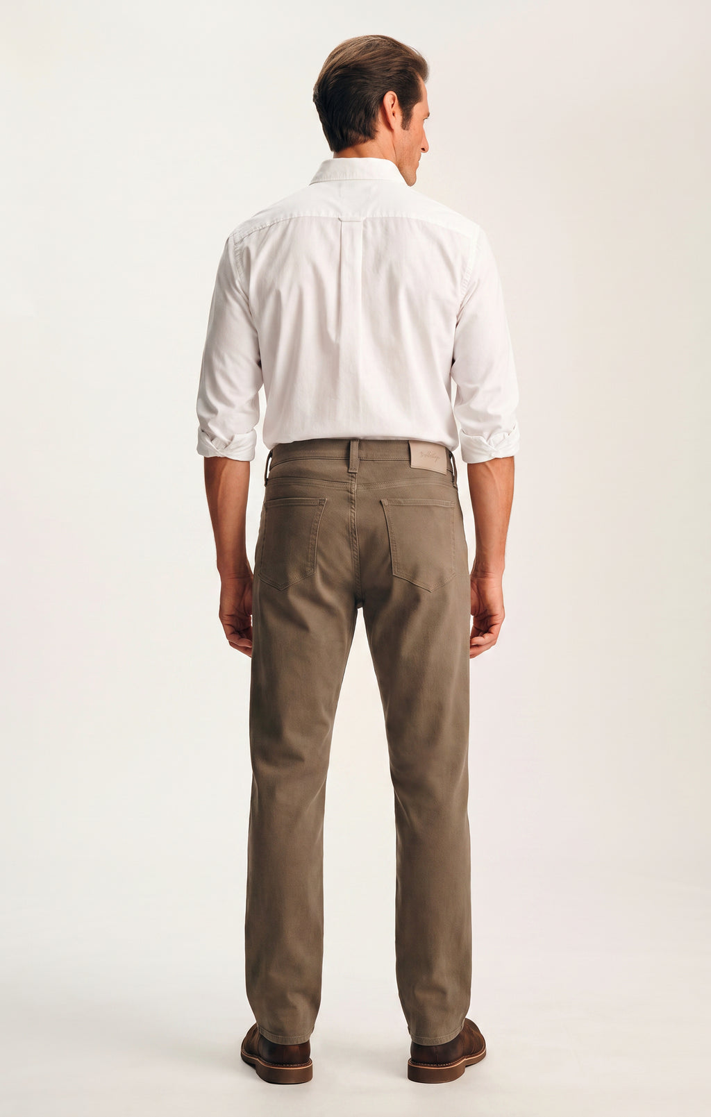 Charisma Relaxed Straight Pants in Mercury Cloud Luxe