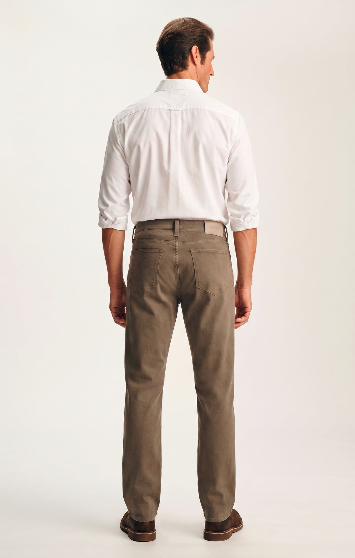 Charisma Relaxed Straight Pants in Mercury Cloud Luxe