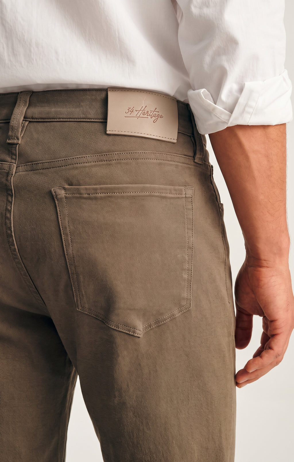 Charisma Relaxed Straight Pants in Mercury Cloud Luxe