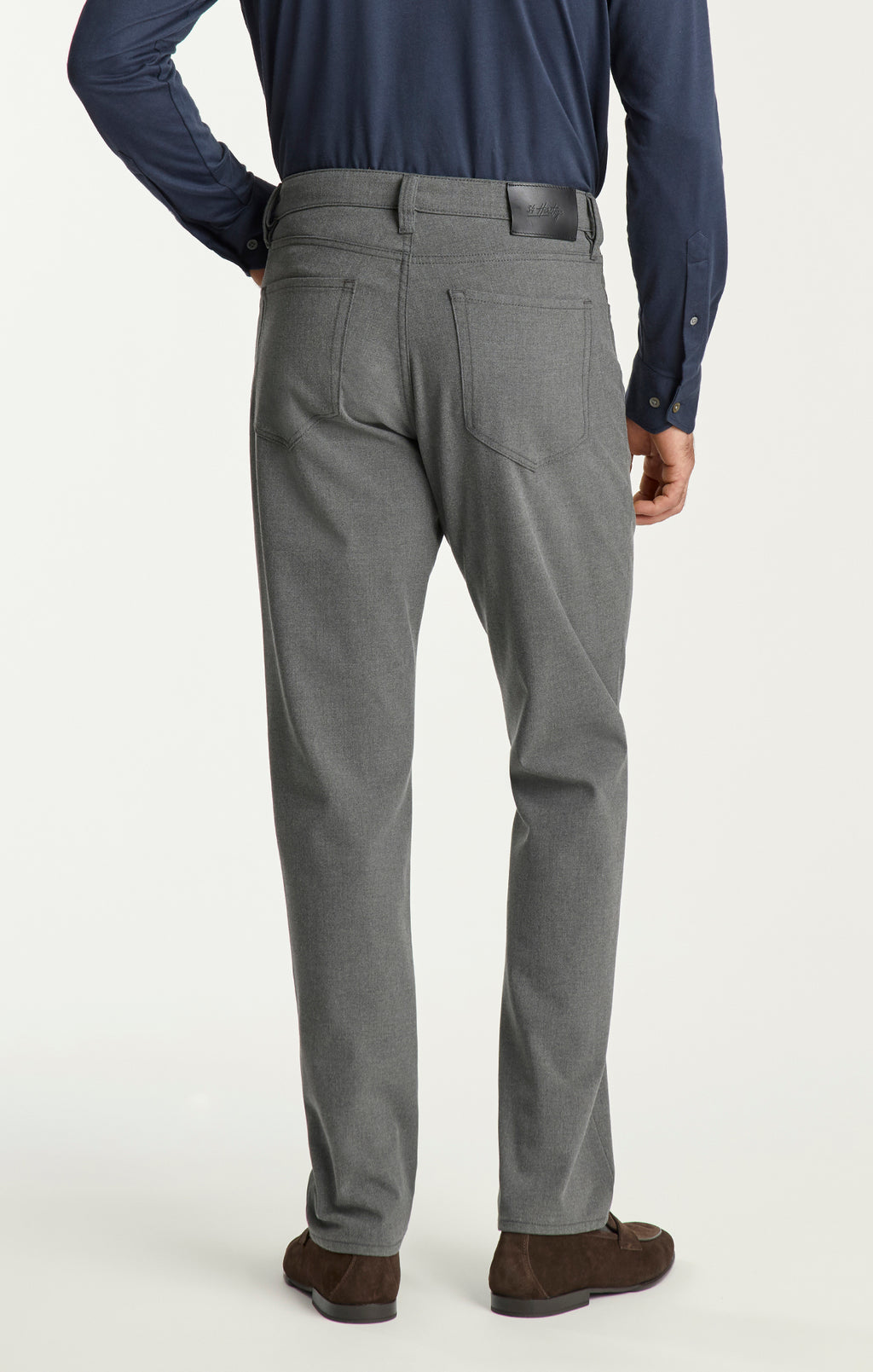 Charisma Relaxed Straight Pants in Charcoal Supreme