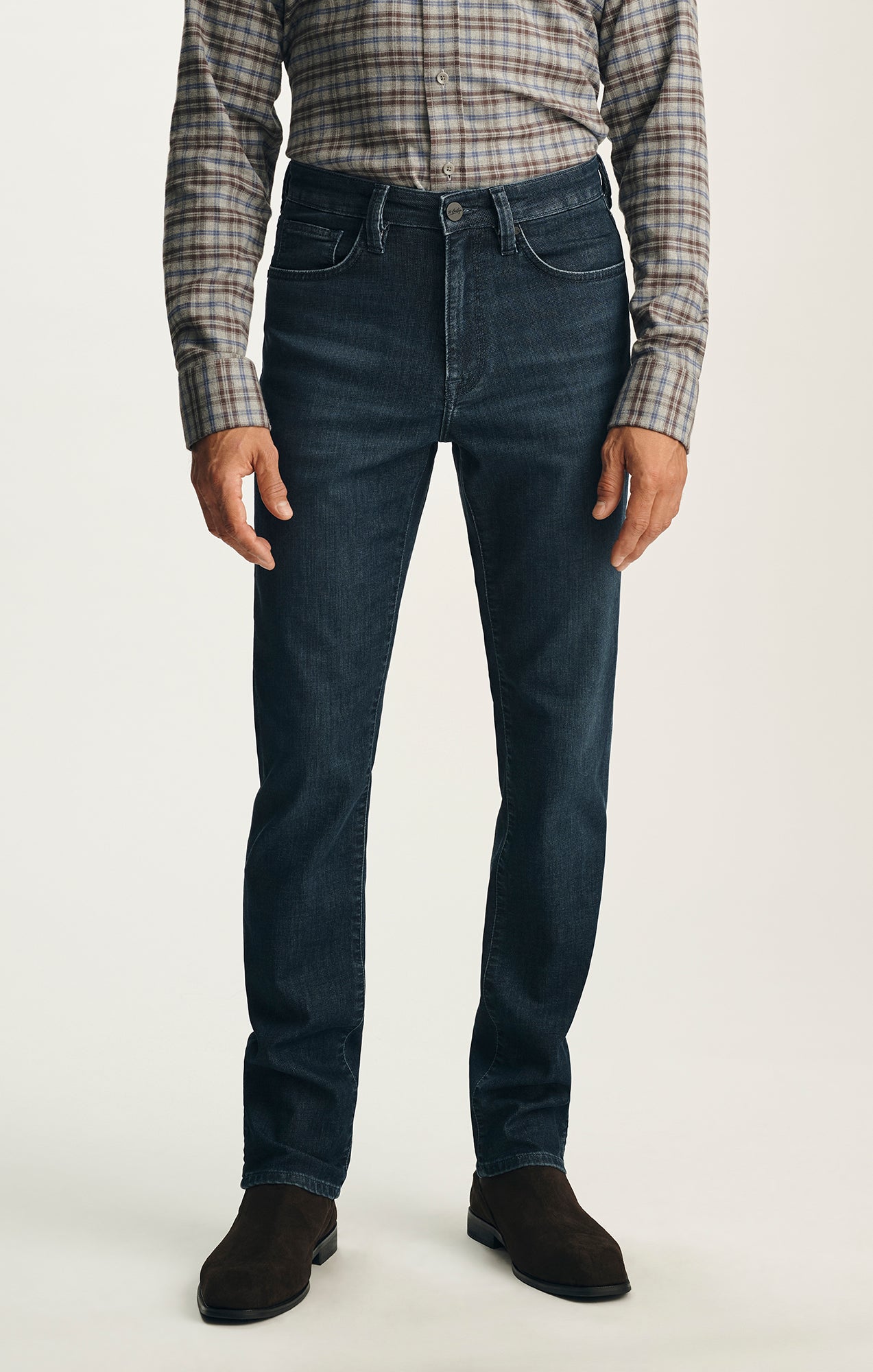 Charisma Relaxed Straight Jeans in Dark Sporty