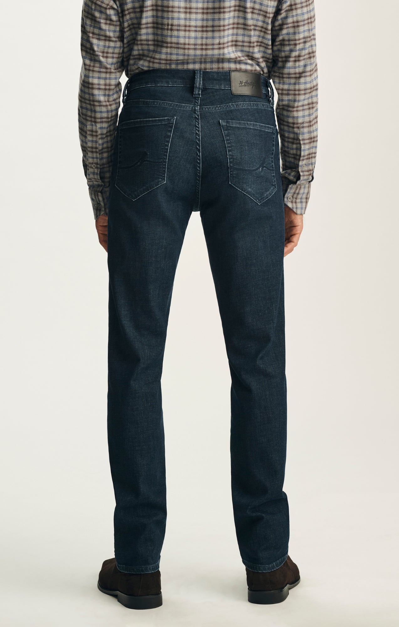 Charisma Relaxed Straight Jeans in Dark Sporty