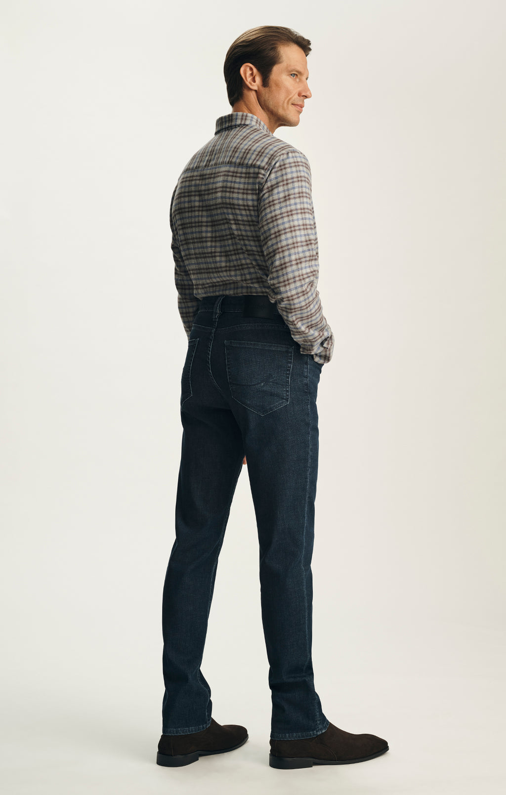 Charisma Relaxed Straight Jeans in Dark Sporty