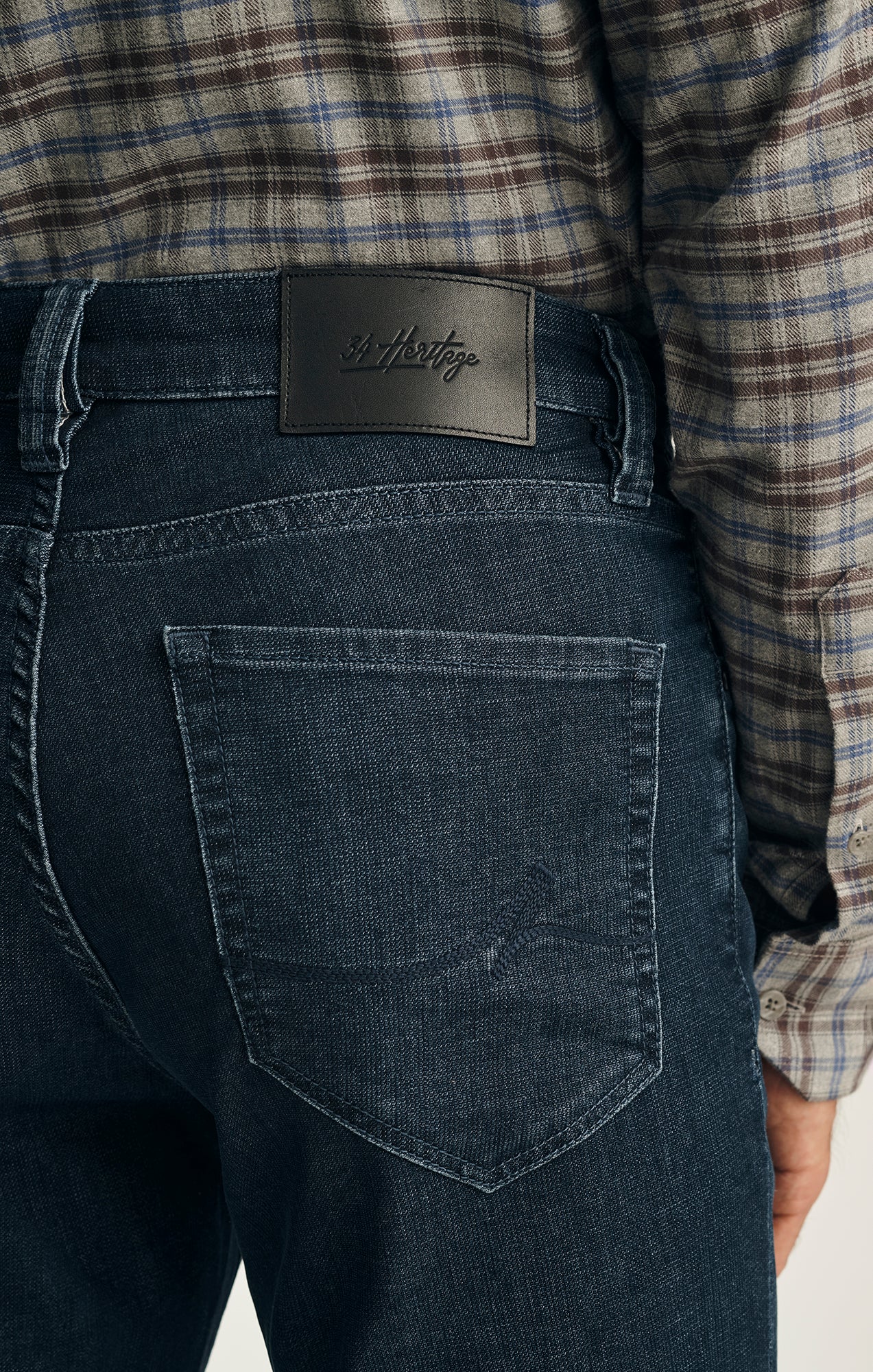 Charisma Relaxed Straight Jeans in Dark Sporty