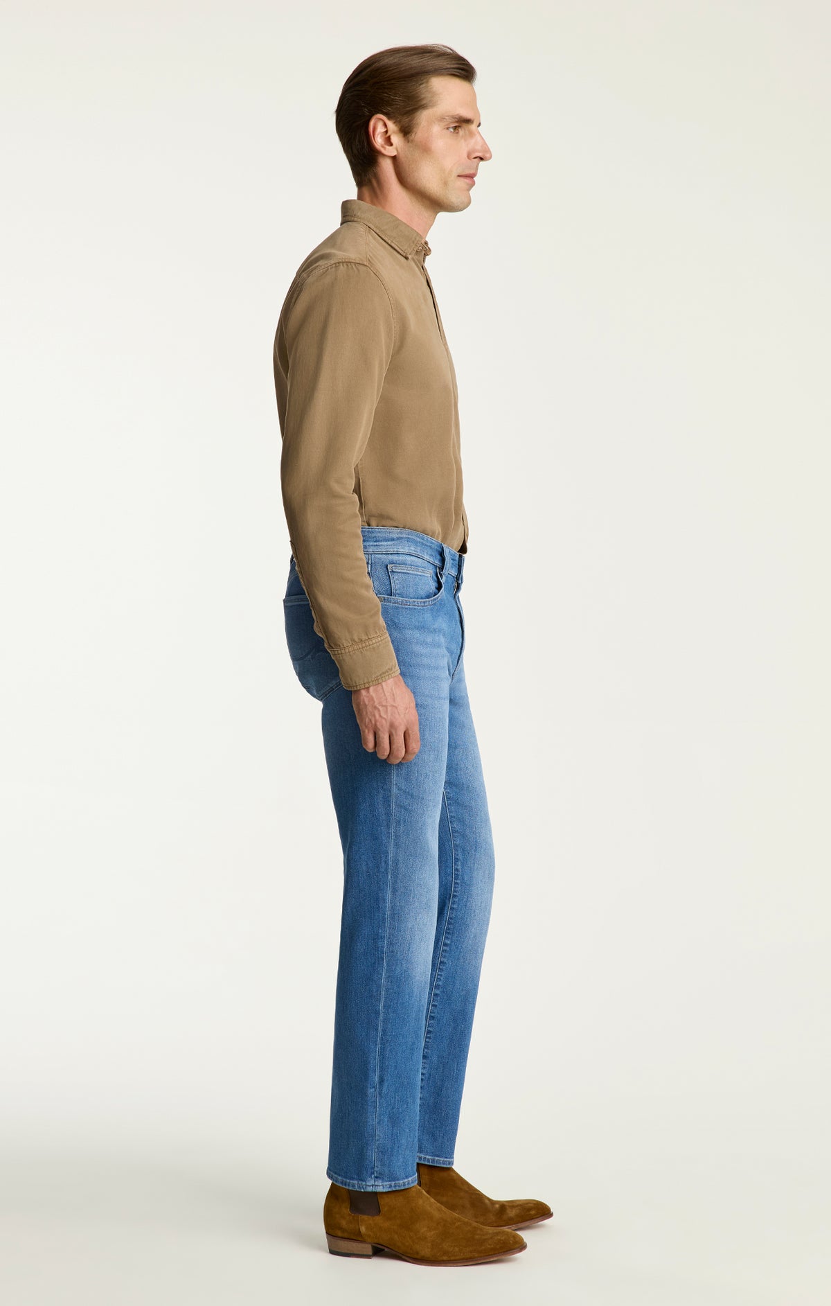 Charisma Relaxed Straight Jeans in Light Foggy Aerodenim