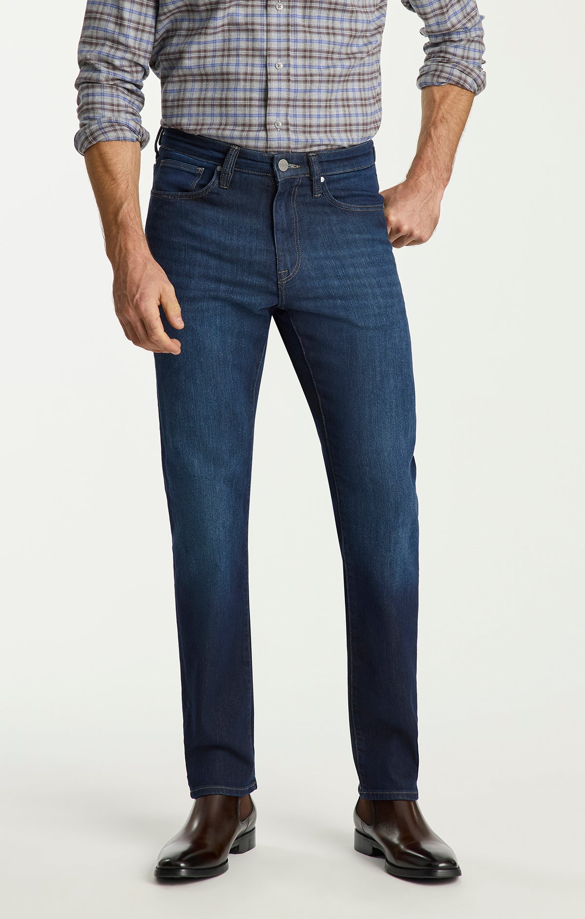 Charisma Relaxed Straight Jeans in Deep Vintage Aerodenim