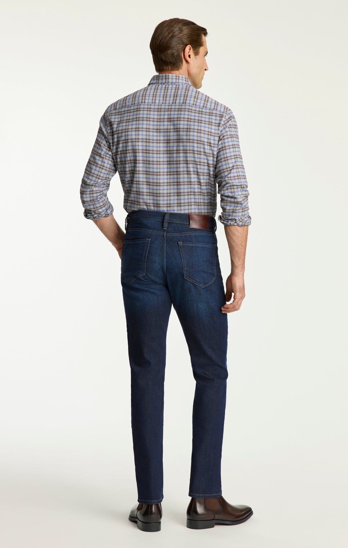 Charisma Relaxed Straight Jeans in Deep Vintage Aerodenim