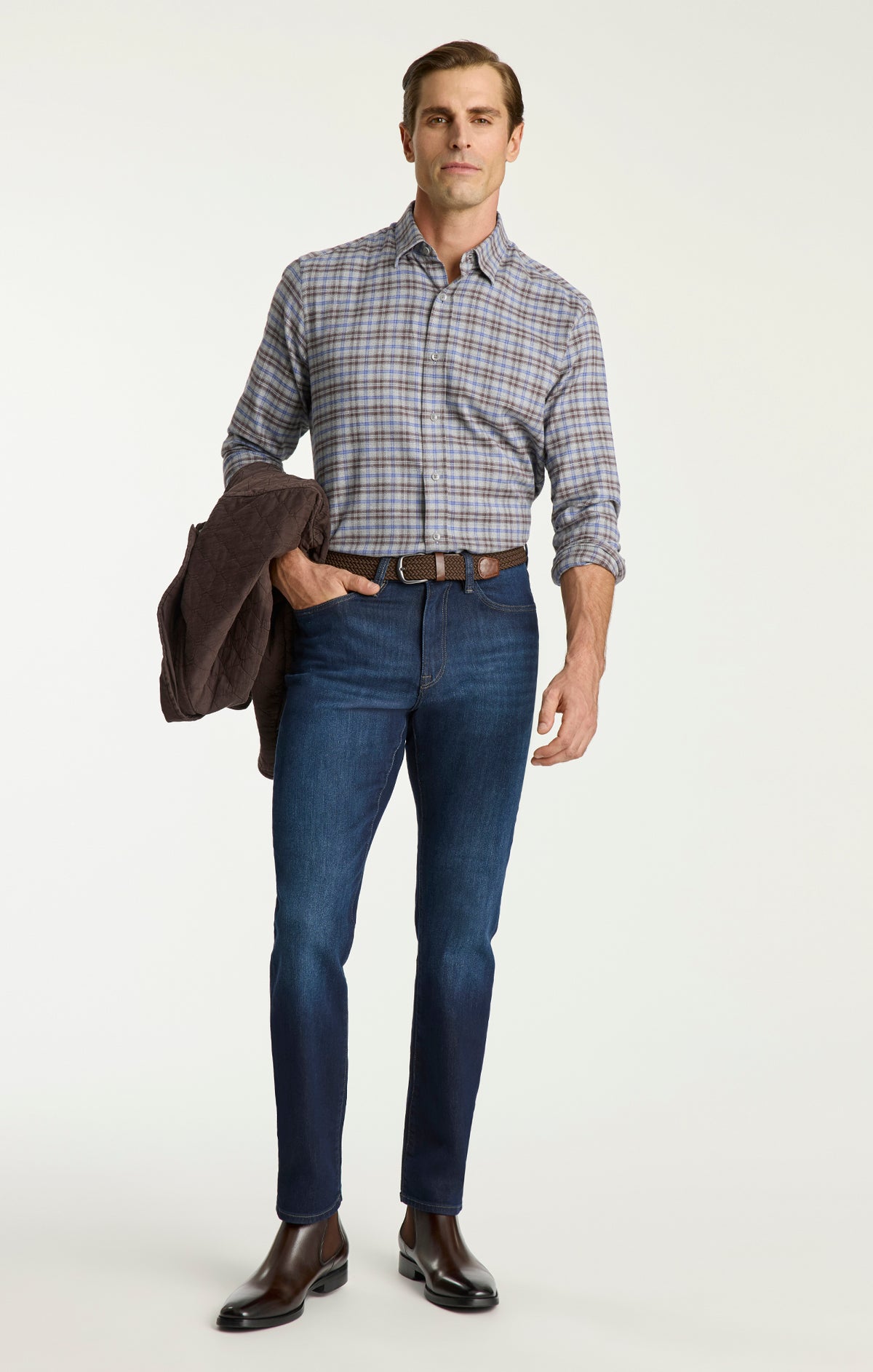 Charisma Relaxed Straight Jeans in Deep Vintage Aerodenim