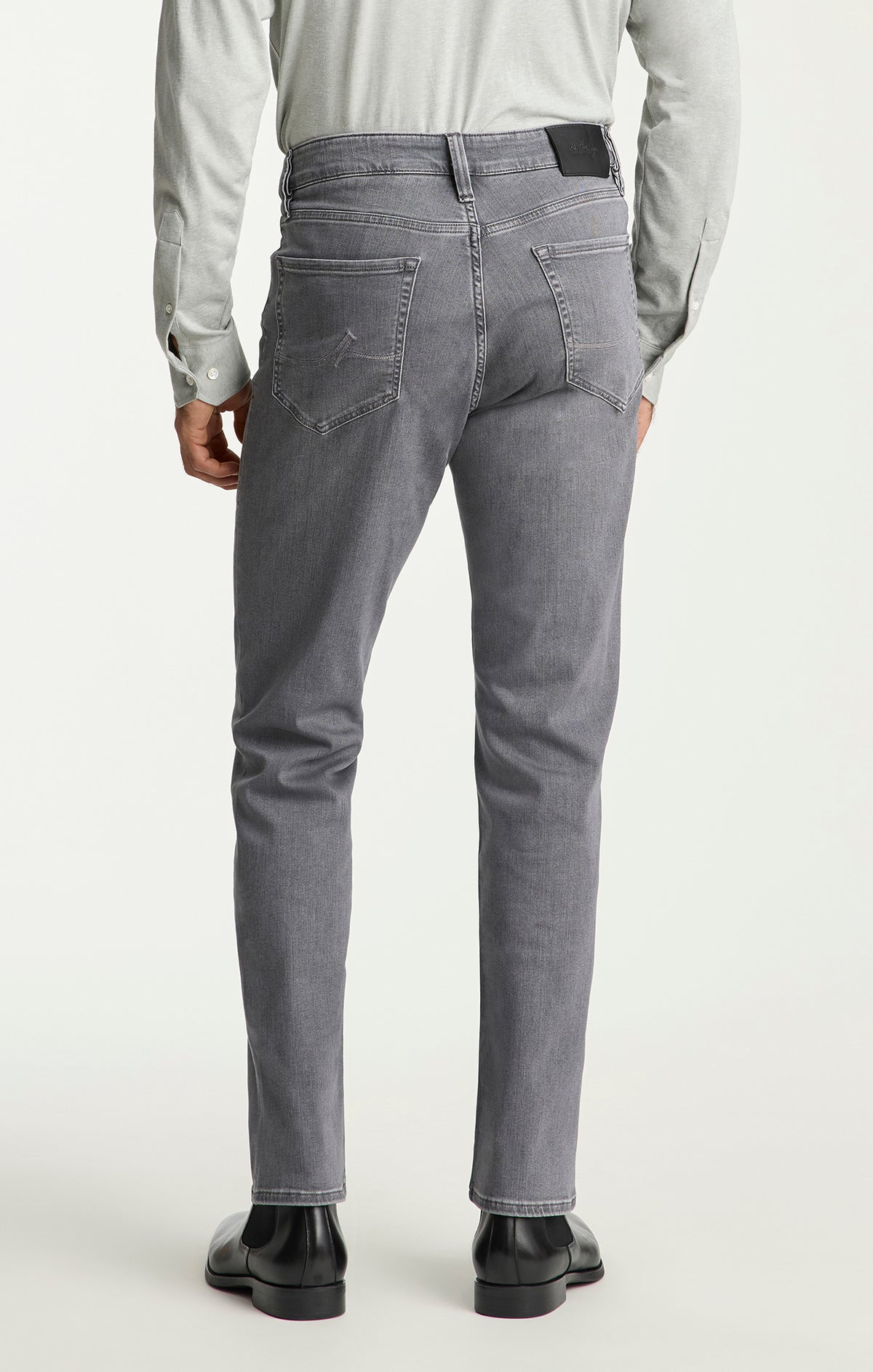 Charisma Relaxed Straight Jeans in Light Smoke Brushed Urban