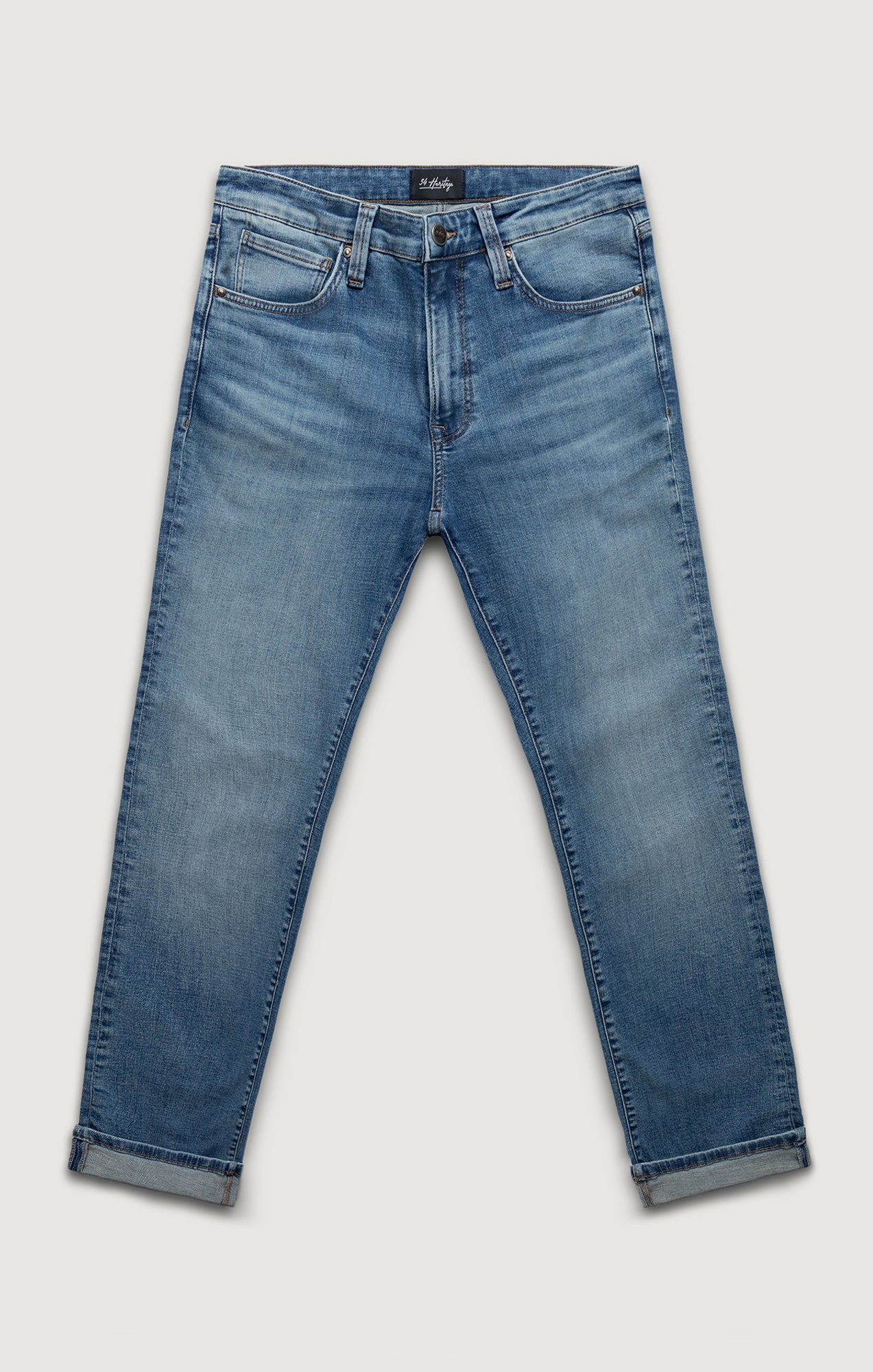 34 Heritage Men's Cash Bootcut Jeans In Light Brushed Vintage