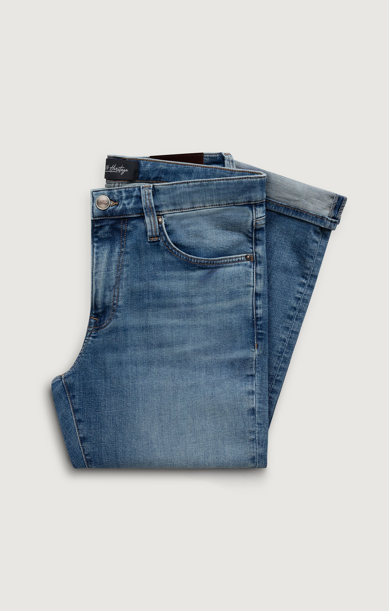 Cash Bootcut Jeans In Light Brushed Vintage