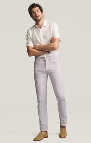 Courage Straight Leg Pants in Lilac Twill