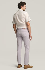 Courage Straight Leg Pants in Lilac Twill