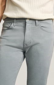 Courage Straight Leg Pants in Alloy Twill