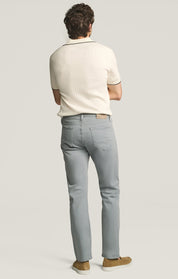 Courage Straight Leg Pants in Alloy Twill