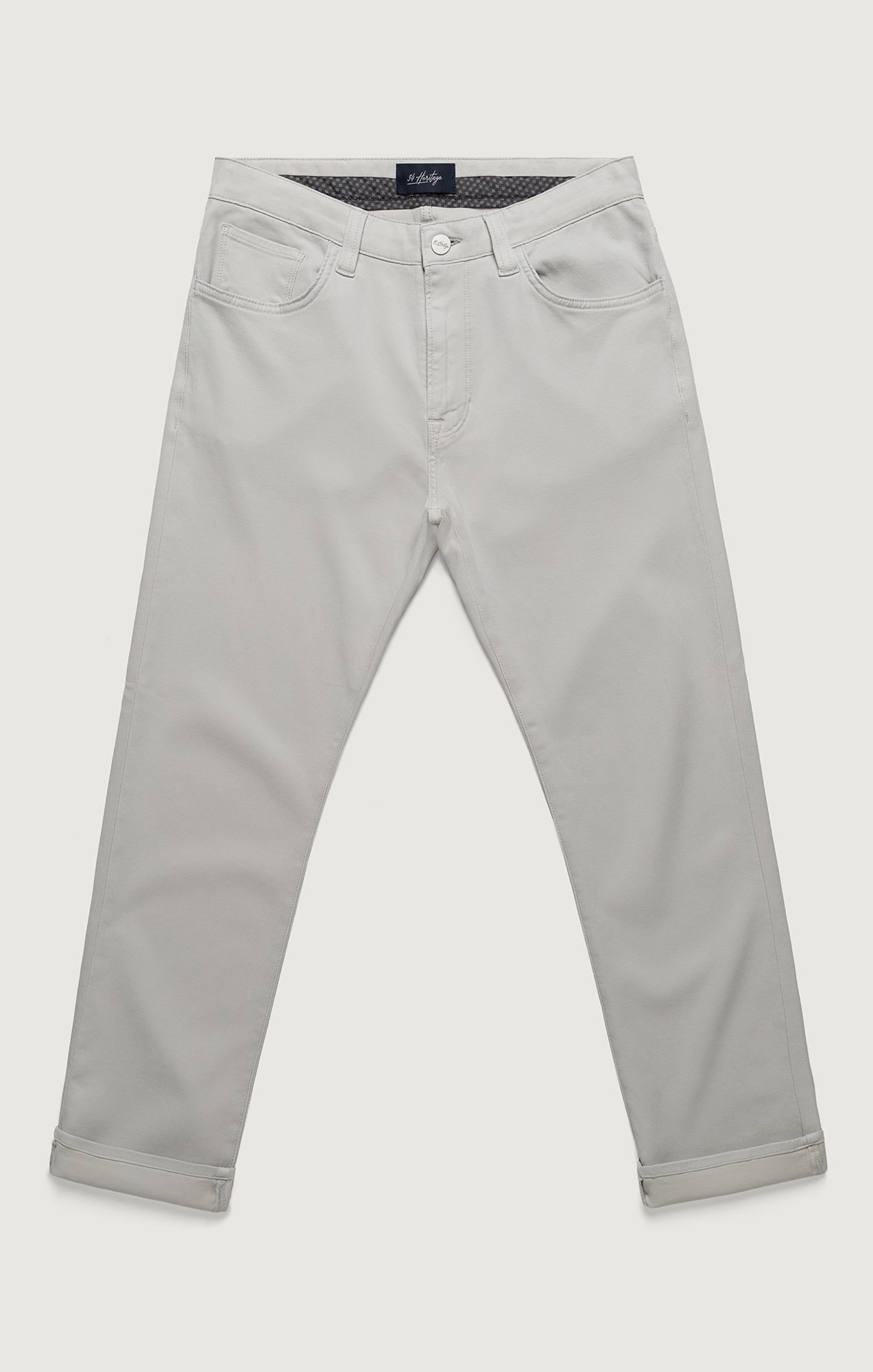 Courage Straight Leg Pants In Bone Cloud Luxe