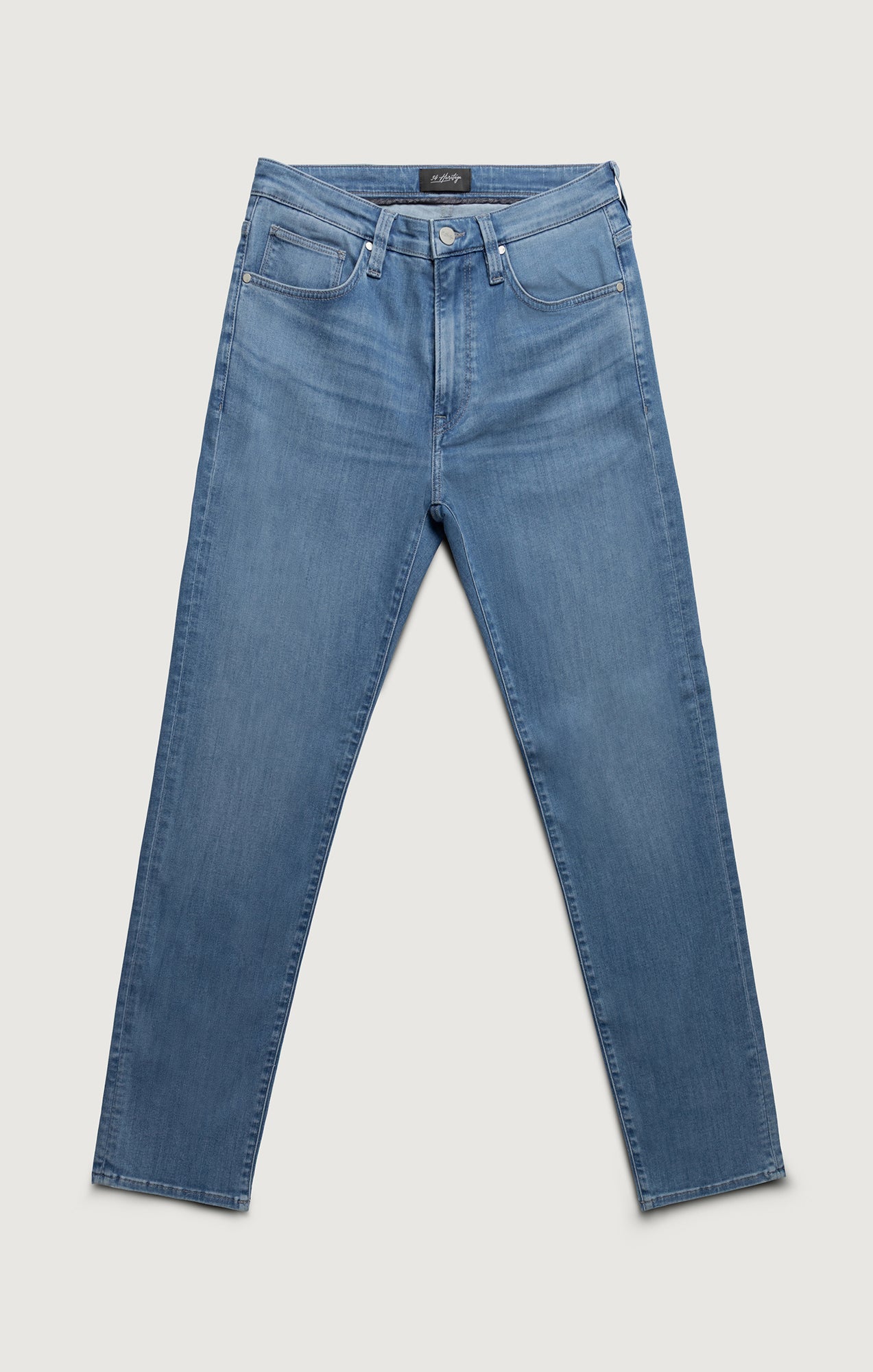 Courage Straight Leg Jeans In Light Brushed Urban