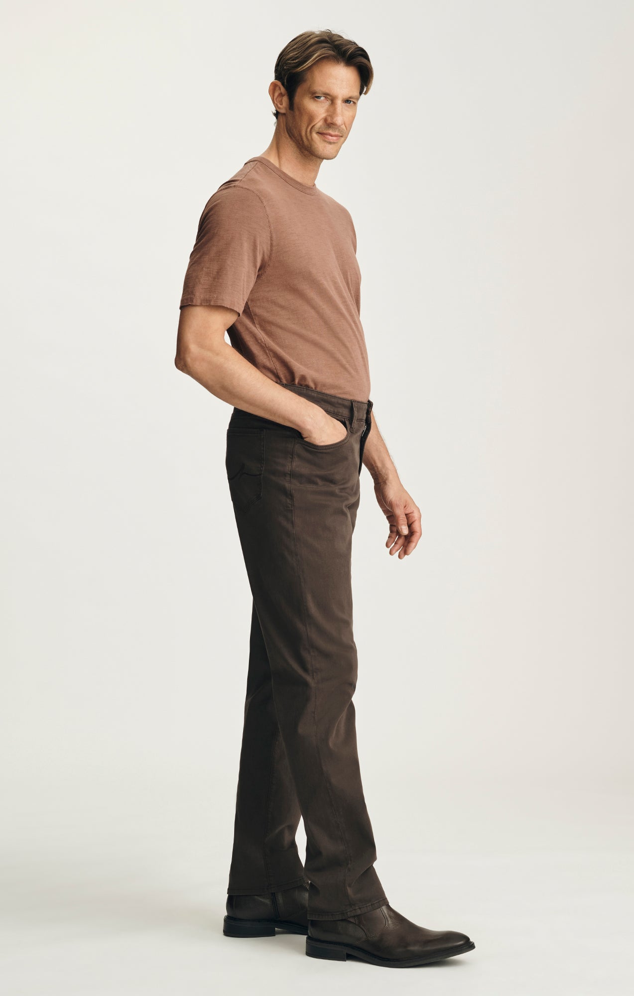 Courage Straight Leg Pants in Bitter Twill