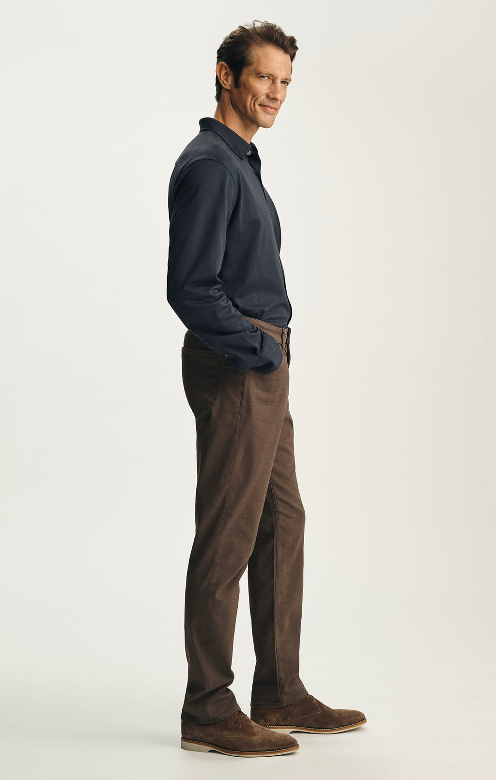 Courage Straight Leg Pants in Chai CoolMax