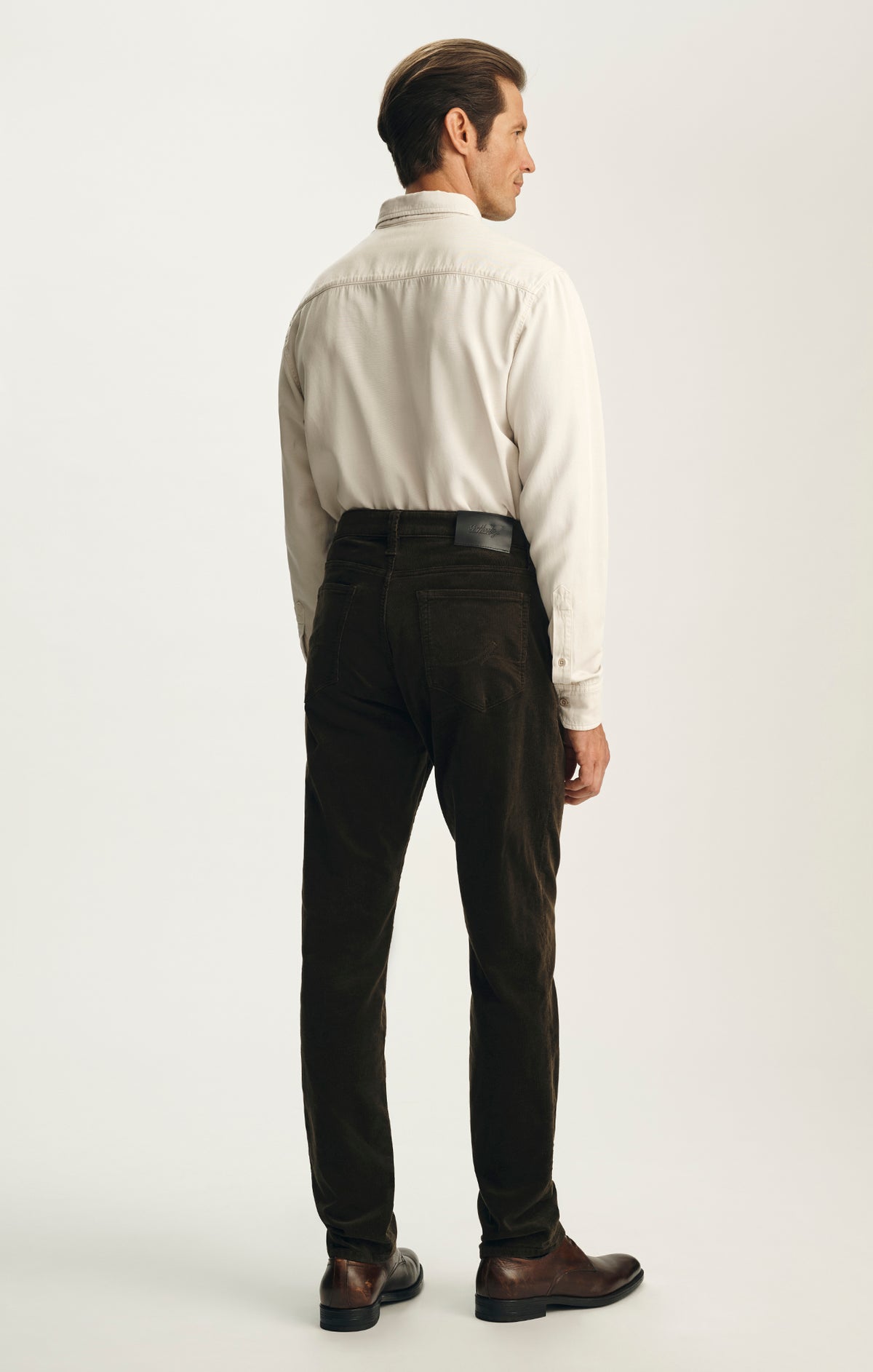 Courage Straight Leg Pants in Deep Forest Cord