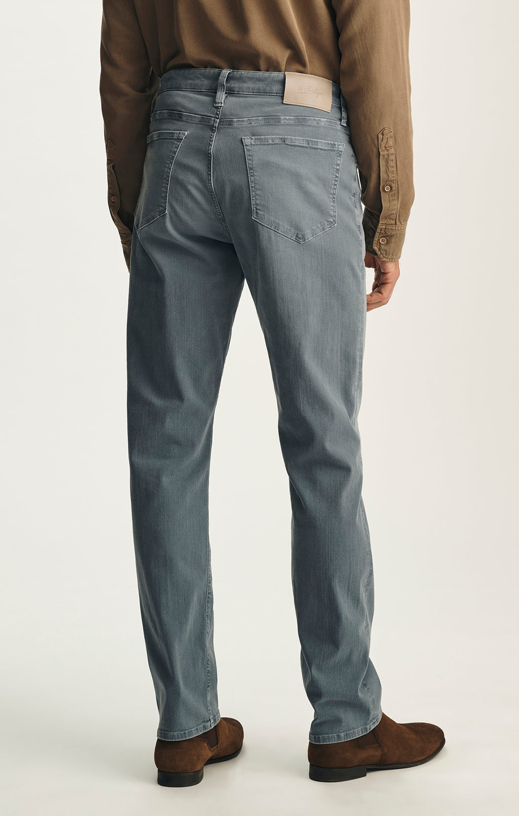 Courage Straight Leg Pants in Stone Urban