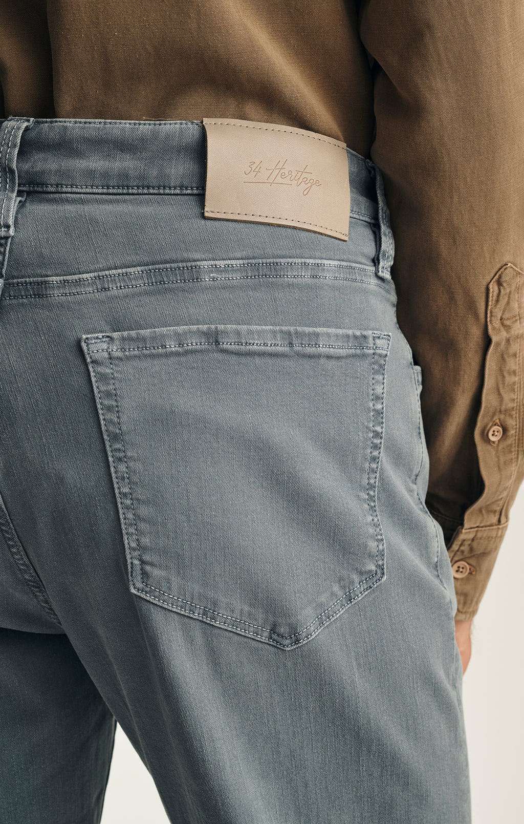 Courage Straight Leg Pants in Stone Urban