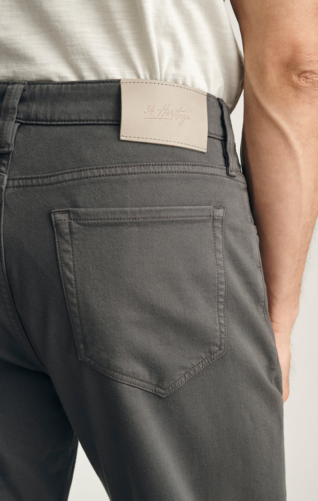 Courage Straight Leg Pants in Anchor Wool Luxe