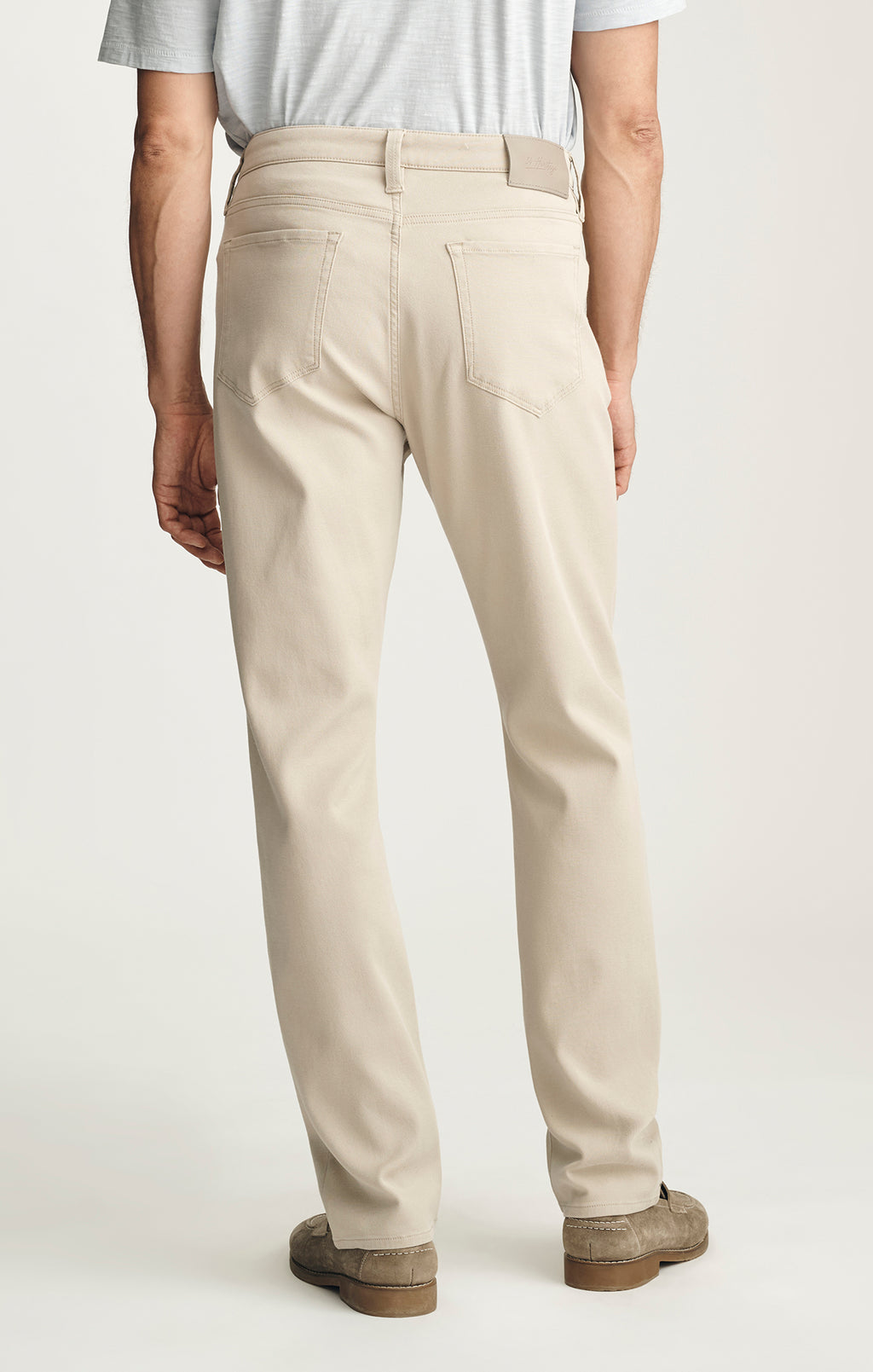 Courage Straight Leg Pants in Bone Cloud Luxe