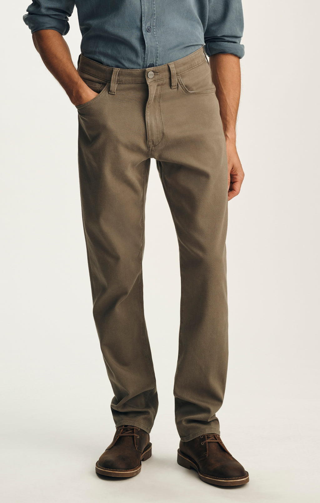 Courage Straight Leg Pants in Mercury Cloud Luxe
