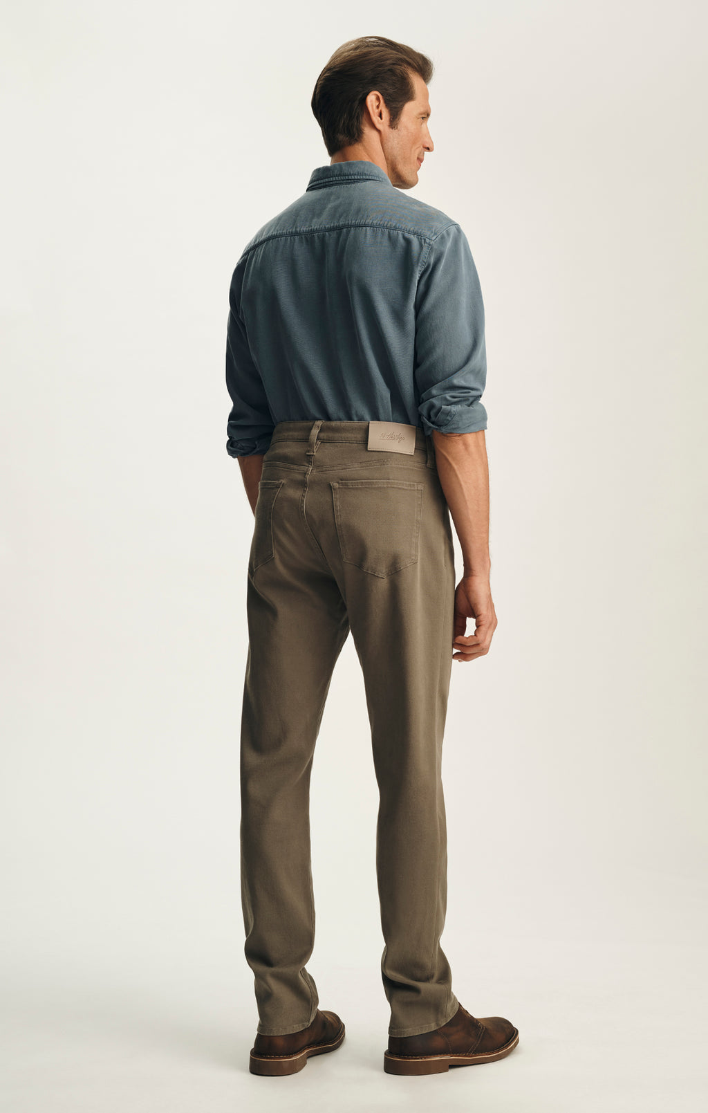 Courage Straight Leg Pants in Mercury Cloud Luxe