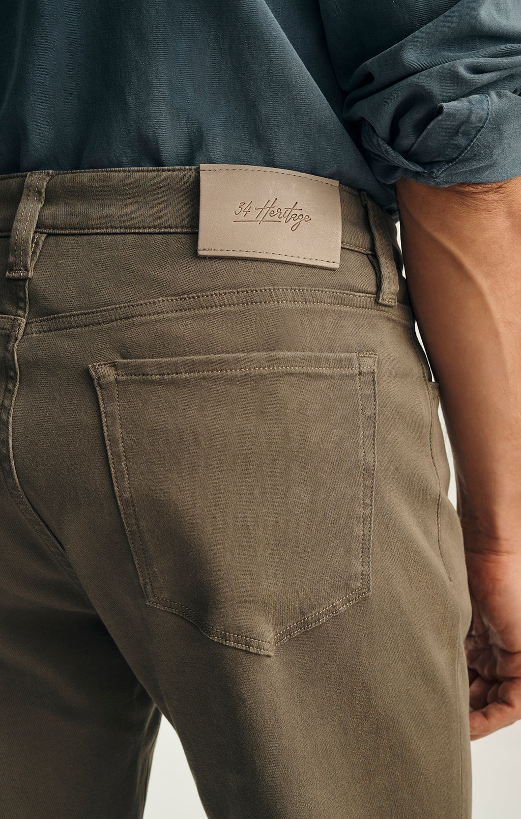 Courage Straight Leg Pants in Mercury Cloud Luxe