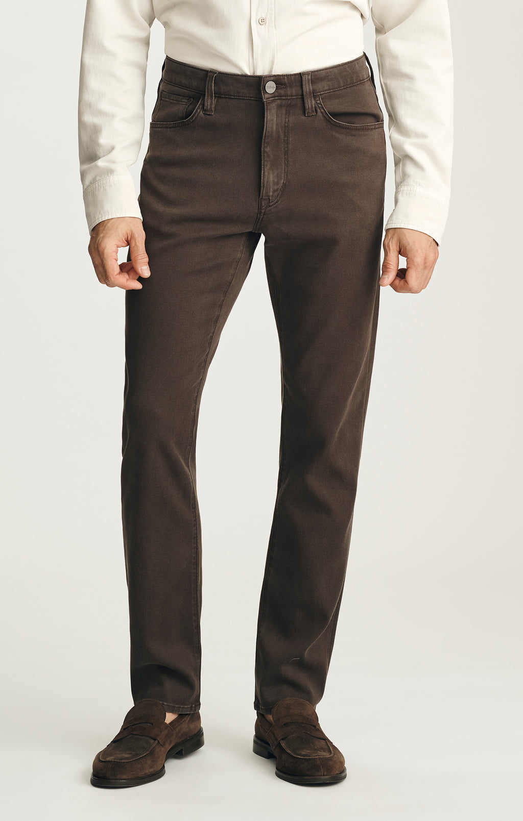 Courage Straight Leg Pants in Chocolate Cloud Luxe